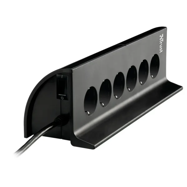 Trust Surge Guard Deluxe PW-3700 Black 6 AC outlet(s) 220 V