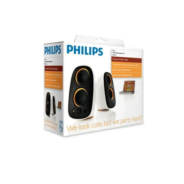 Philips SPA3210/93 loudspeaker Black, Orange, White Wired 5 W