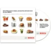 Bosch MUM48R1 food processor 600 W 3.9 L Red, Stainless steel, White
