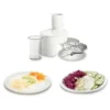 Bosch MUM48R1 food processor 600 W 3.9 L Red, Stainless steel, White