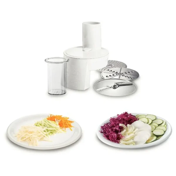 Bosch MUM48R1 food processor 600 W 3.9 L Red, Stainless steel, White