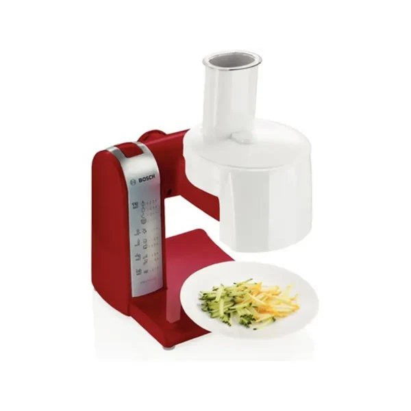 Bosch MUM48R1 food processor 600 W 3.9 L Red, Stainless steel, White
