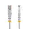 StarTech.com Cat5e Patch Cable with Molded RJ45 Connectors – 3 ft. – White