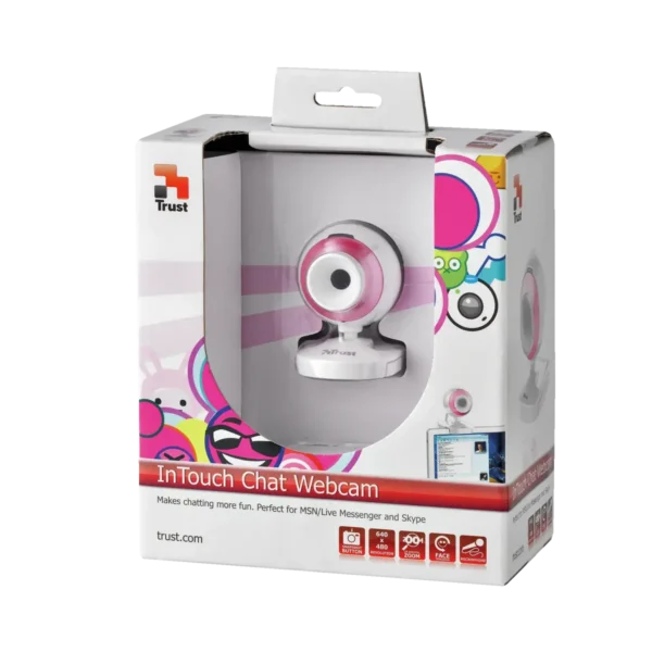 Trust InTouch Chat webcam 640 x 480 pixels USB Pink