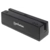 Manhattan USB-A Magnetic Strip Card Reader, Triple Track Reader, Keyboard Wedge Decoder, Cable 1.5m, Black, Three Year Warranty