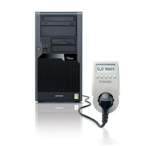 Fujitsu ESPRIMO P7935 0-Watt Intel® Core™2 Quad Q9400 4 GB DDR2-SDRAM 500 GB Intel® GMA 4500M Windows Vista Business Micro Tower PC Black