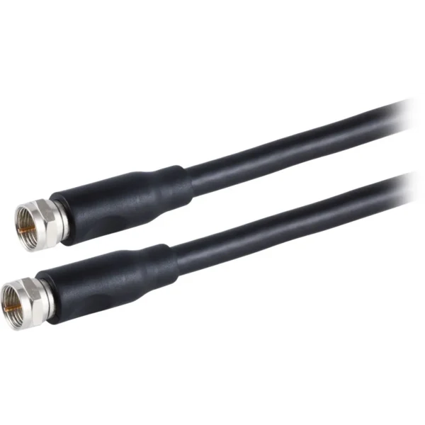 Philips SWV2156W RG6 50 ft Black Coaxial cable