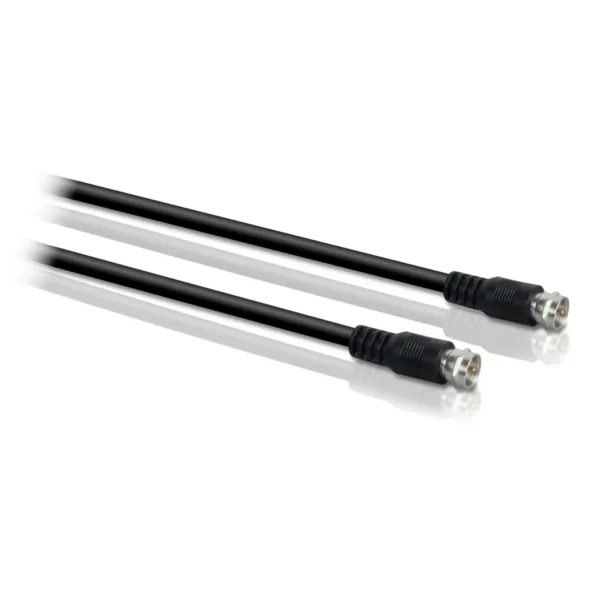 Philips SWV2156W RG6 50 ft Black Coaxial cable