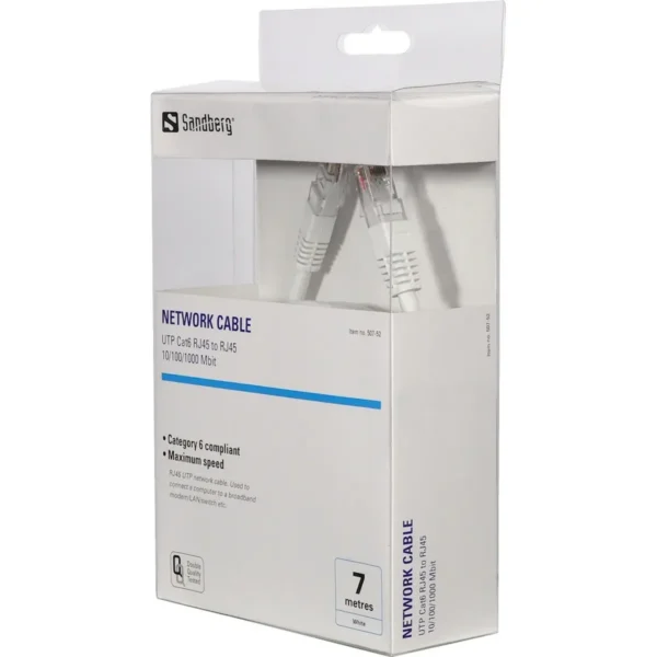 Sandberg Network Cable UTP Cat6 7 m