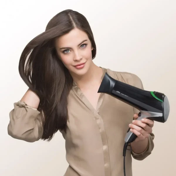 Braun HD 730 hair dryer 2200 W Black
