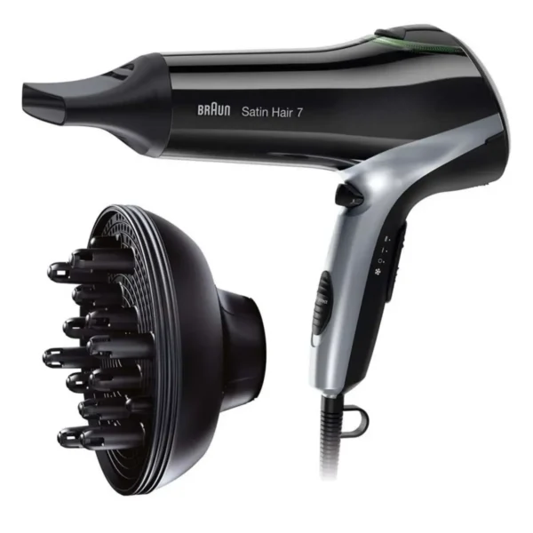 Braun HD 730 hair dryer 2200 W Black