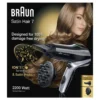 Braun HD 730 hair dryer 2200 W Black