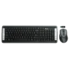 Trust DS-4400D keyboard Mouse included Home RF Wireless Belgian Black, Silver