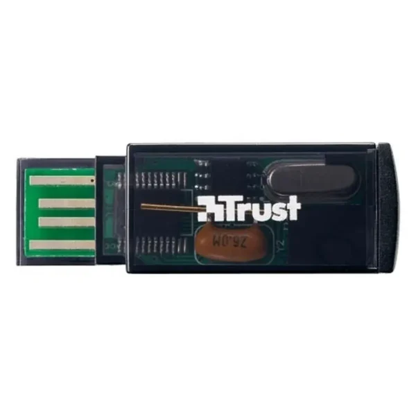 Trust DS-4400D keyboard Mouse included Home RF Wireless Belgian Black, Silver