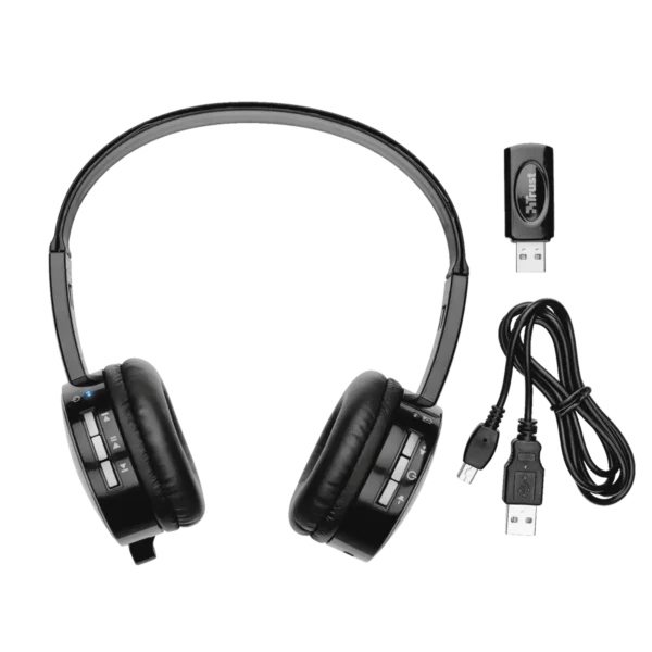 Trust eeWave S20 Headset Wireless Head-band Gaming Black