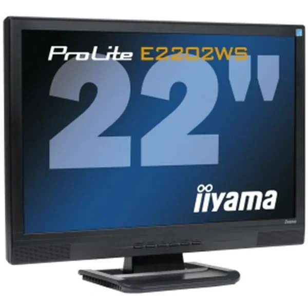 iiyama ProLite E2202WS-2 22″ LCD TV computer monitor 55.9 cm (22″) 1680 x 1050 pixels Black