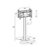 Multibrackets M Public Display Stand 165 HD Back to Back Silver