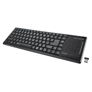 Trust Tacto keyboard RF Wireless QWERTY Black