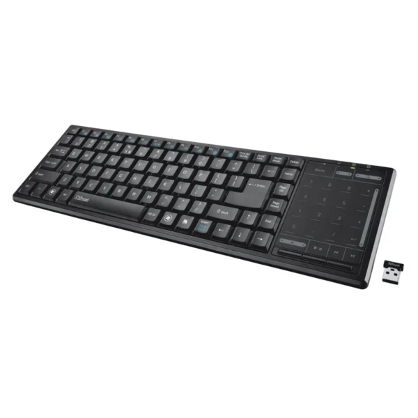 Trust Tacto keyboard RF Wireless QWERTY Black