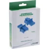 InLine Dust Cover for RJ45 female, blue, 100 pcs.