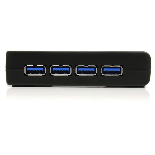 StarTech.com 4 Port Black SuperSpeed USB 3.0 Hub – 5Gbps