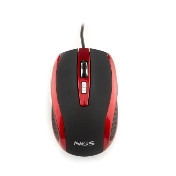 NGS Red tick mouse Office Right-hand USB Type-A Optical 800 DPI