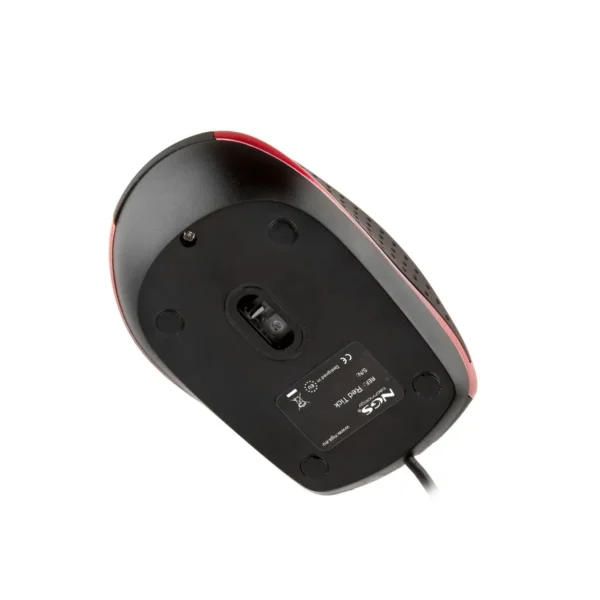 NGS Red tick mouse Office Right-hand USB Type-A Optical 800 DPI