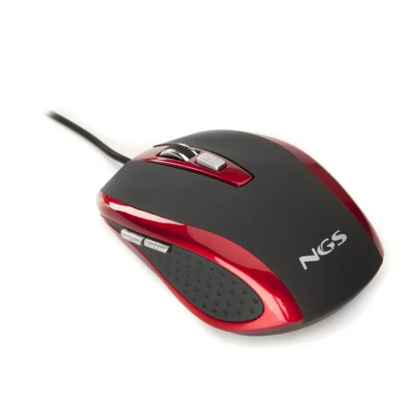 NGS Red tick mouse Office Right-hand USB Type-A Optical 800 DPI