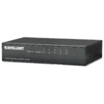 Intellinet 5-Port Fast Ethernet Office Switch, Desktop Size, Metal, IEEE 802.3az (Energy Efficient Ethernet)