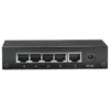 Intellinet 5-Port Fast Ethernet Office Switch, Desktop Size, Metal, IEEE 802.3az (Energy Efficient Ethernet)