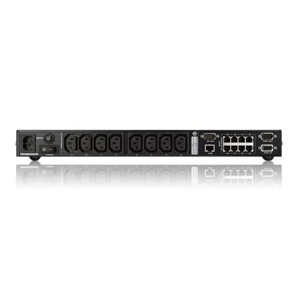 ATEN PN9108 power distribution unit (PDU) 8 AC outlet(s) 1U Black
