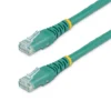 StarTech.com 5ft CAT6 Ethernet Cable – Green CAT 6 Gigabit Ethernet Wire -650MHz 100W PoE RJ45 UTP Molded Network/Patch Cord w/Strain Relief/Fluke Tested/Wiring is UL Certified/TIA