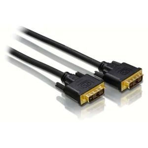 Philips SWV5565/10 DVI cable 1.5 m DVI-D Black