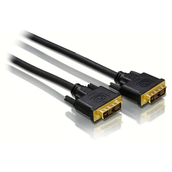 Philips SWV5565/10 DVI cable 1.5 m DVI-D Black