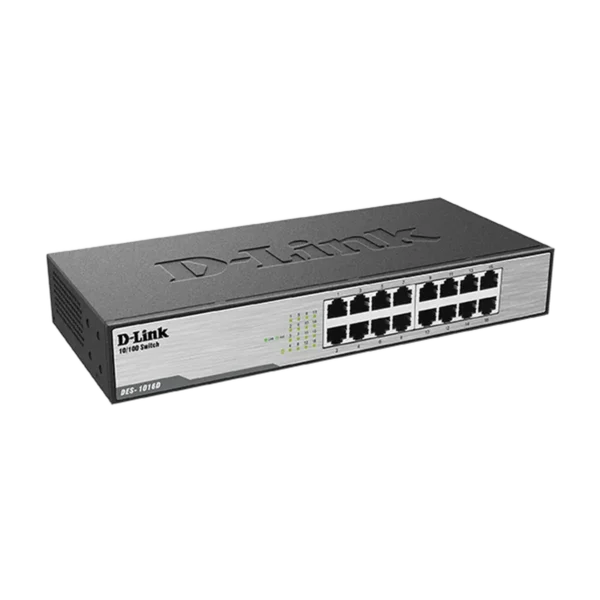 D-Link 16-Port Fast Ethernet Unmanaged Desktop Switch