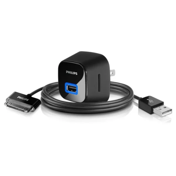 Philips DLM2235/17 mobile device charger MP3, MP4, Smartphone Black AC Indoor