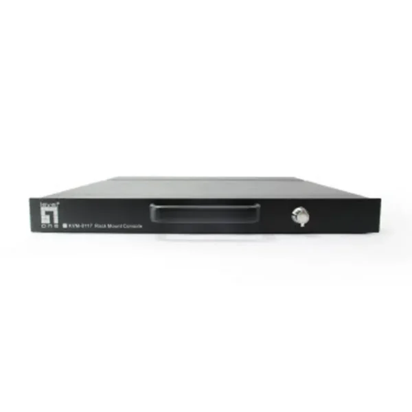 LevelOne 17″ LCD KVM Rack Console, German K/B