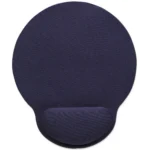 Manhattan Wrist Gel Support Pad and Mouse Mat, Blue, 241 × 203 × 40 mm, non slip base, Lifetime Warranty, Card Retail Packaging