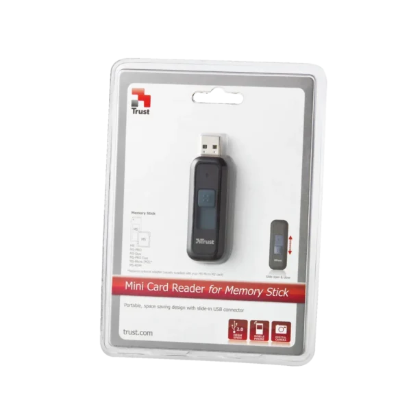 Trust Mini for Memory Stick card reader USB 2.0 Black