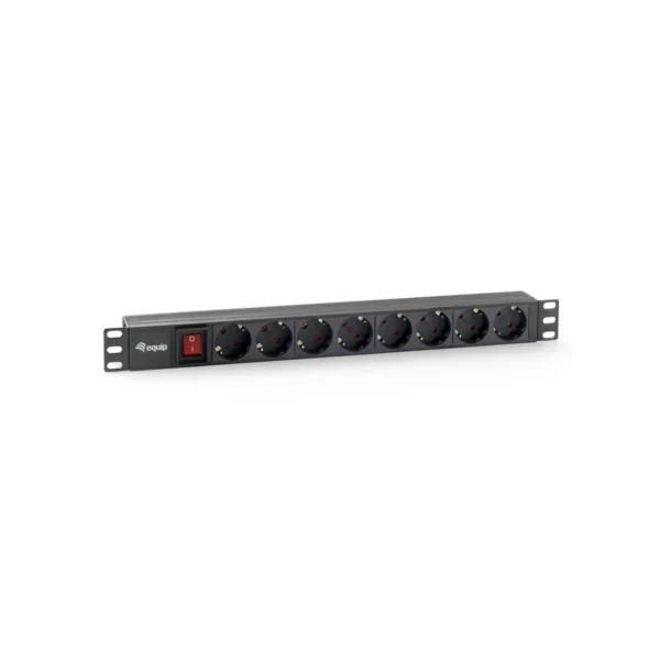 Equip 8-Outlet German Power Distribution Unit