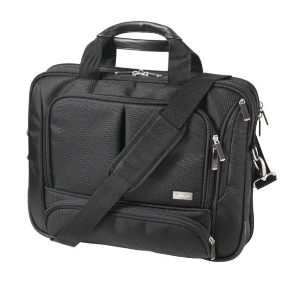 Trust 15.4″ Executive Business Traveler Bag 39.1 cm (15.4″) Briefcase Black