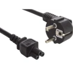 Sandberg 230V PC power cable. 2 pins to cloverleaf 1.8M