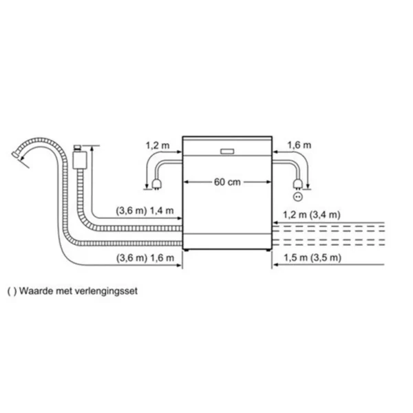 Bosch SMV50E60EU dishwasher Fully built-in 12 place settings F