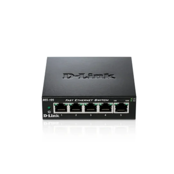 D-Link DES-105 network switch Unmanaged Black