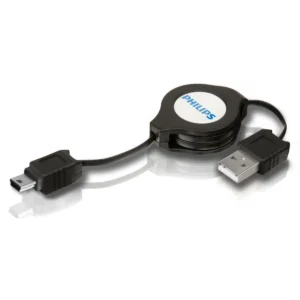 Philips SWR2111/27 USB cable USB 2.0 0.91 m USB A Mini-USB B Black