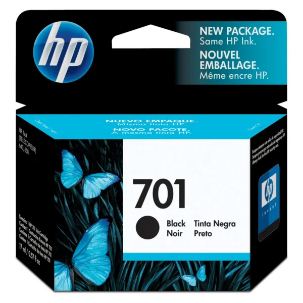 HP 701 ink cartridge 1 pc(s) Original Black