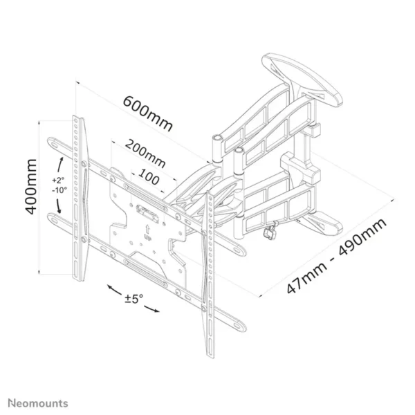 Neomounts tv wall mount