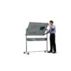 Nobo Impression Pro Enamel Magnetic Mobile Whiteboard 1500x1200mm