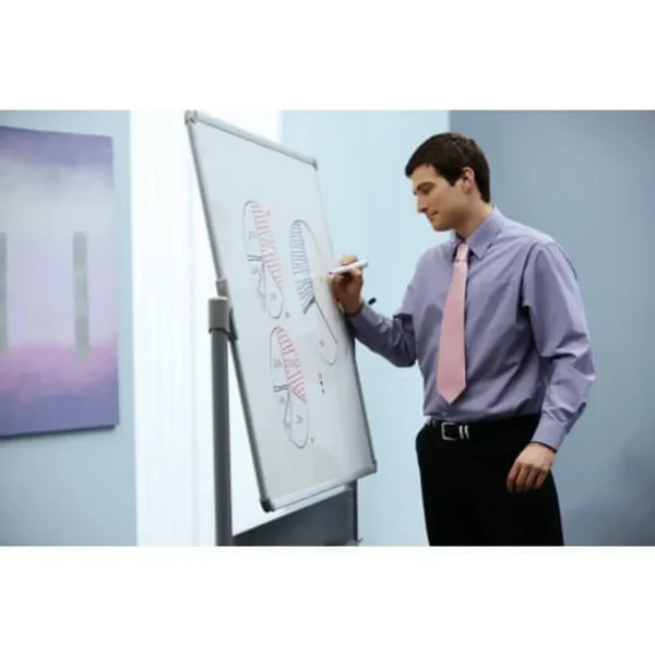 Nobo Impression Pro Enamel Magnetic Mobile Whiteboard 1500x1200mm