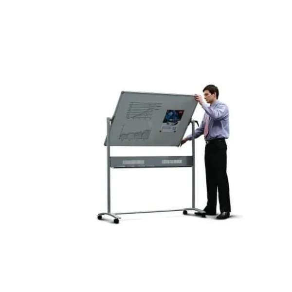 Nobo Impression Pro Enamel Magnetic Mobile Whiteboard 1500x1200mm